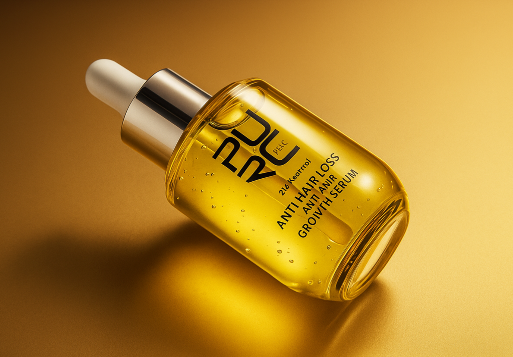 Dagligt Hårserum – Stärk hårrötterna & främja fylligare hår
